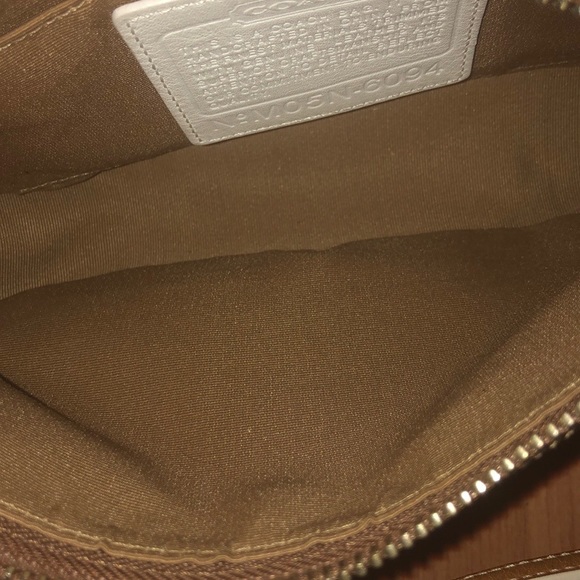 Coach Canvas and Leather Logo Pochette - Picture 6 of 8